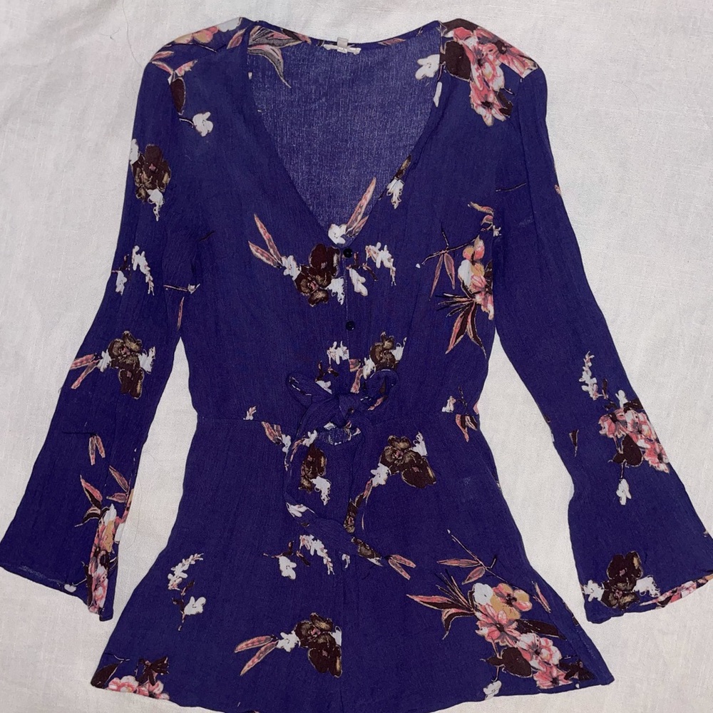 Boutique Long Sleeve Romper